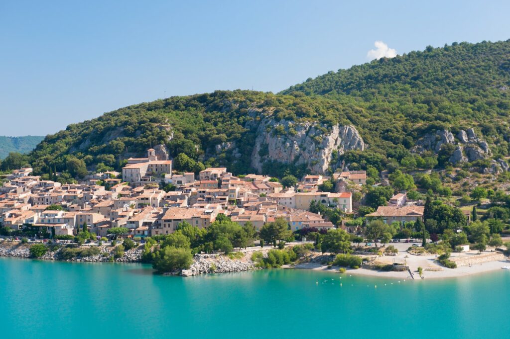 photo de la ville de Bauduen